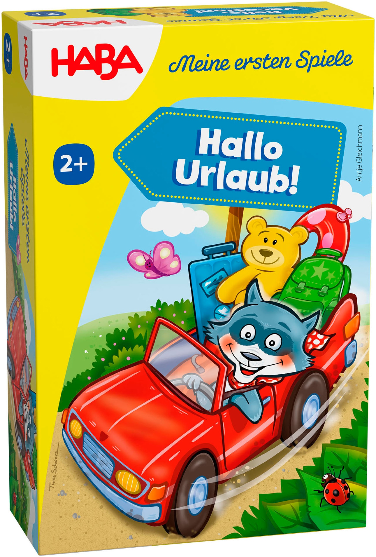 Spiel HABA "Meine ersten Spiele - Hallo Urlaub", bunt, Spiele, Kinder, Holz, Papier, Pappe