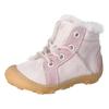 Winterstiefel PEPINO BY RICOSTA "Elia WMS: weit", Kinder, Gr. 22, rosa, Leder, casual, Schuhe, Lauflernschuh mit Warmfutter, Größenschablone zum Download