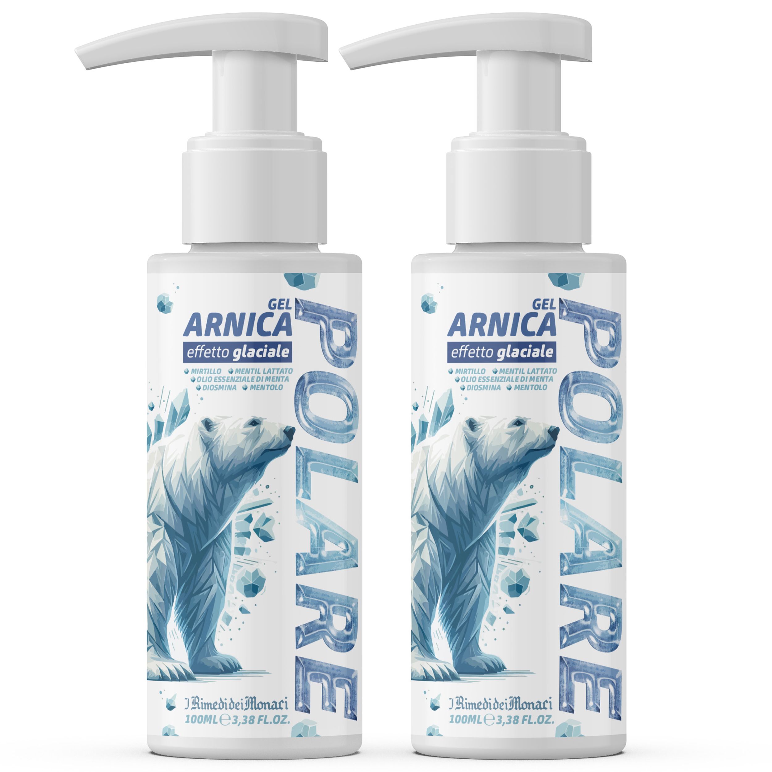 Gel Arnica Polare con Effetto Glaciale 2x100ml 2x100 ml