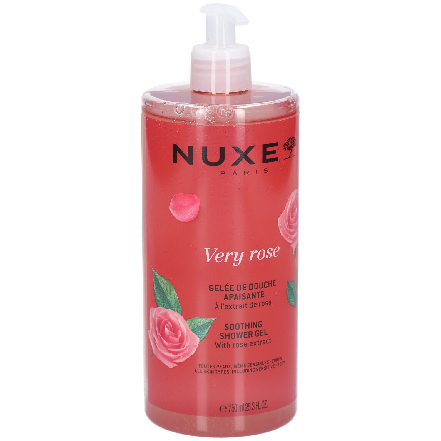 Nuxe Very Rose Duschgel 750 ml Gel