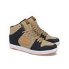 Sneaker DC SHOES "Manteca 4 Hi", Gr. 6(38), grau, beige, khaki, 51.34% Leder, 48.66% Synthetikmaterial, Schuhe