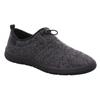 Hausschuh ROHDE "H.OLBIA", Herren, Gr. 45, grau (anthrazit), Filz, meliert, Basic, Schuhe, Hausschuh, Homeslipper, Schlupfschuh mit Schnellverschluss