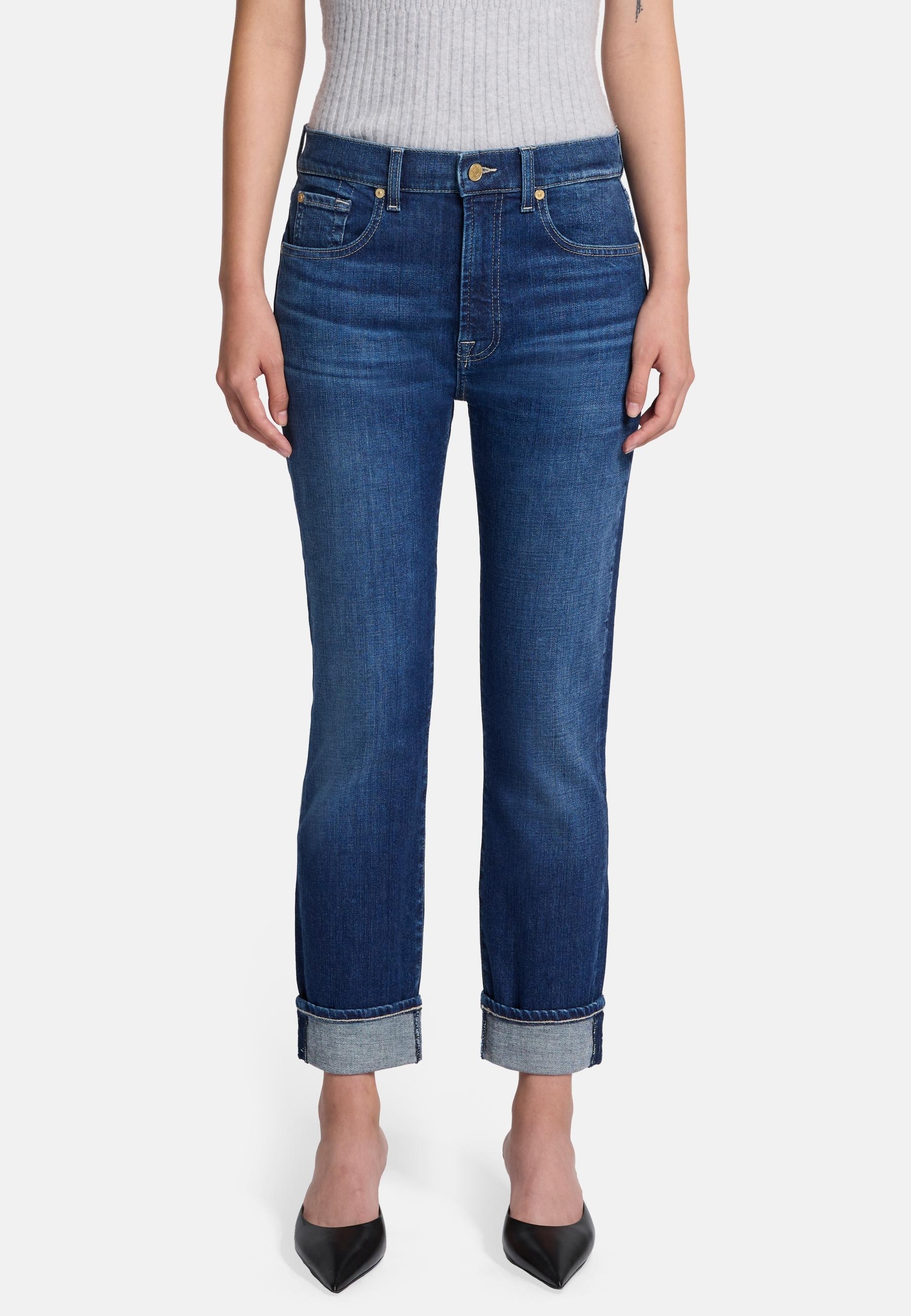 Damen Jeans Relaxed Skinny Slim Fit 25 (Größe)