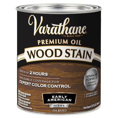 VARATHANE 211729H Premium Wood Stain, Oil Based, Early American, 1 Quart