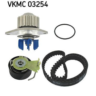 Skf Wasserpumpe + Zahnriemensatz [Hersteller-Nr. VKMC03254] für Citroën, Fiat, Hyundai, Peugeot Image
