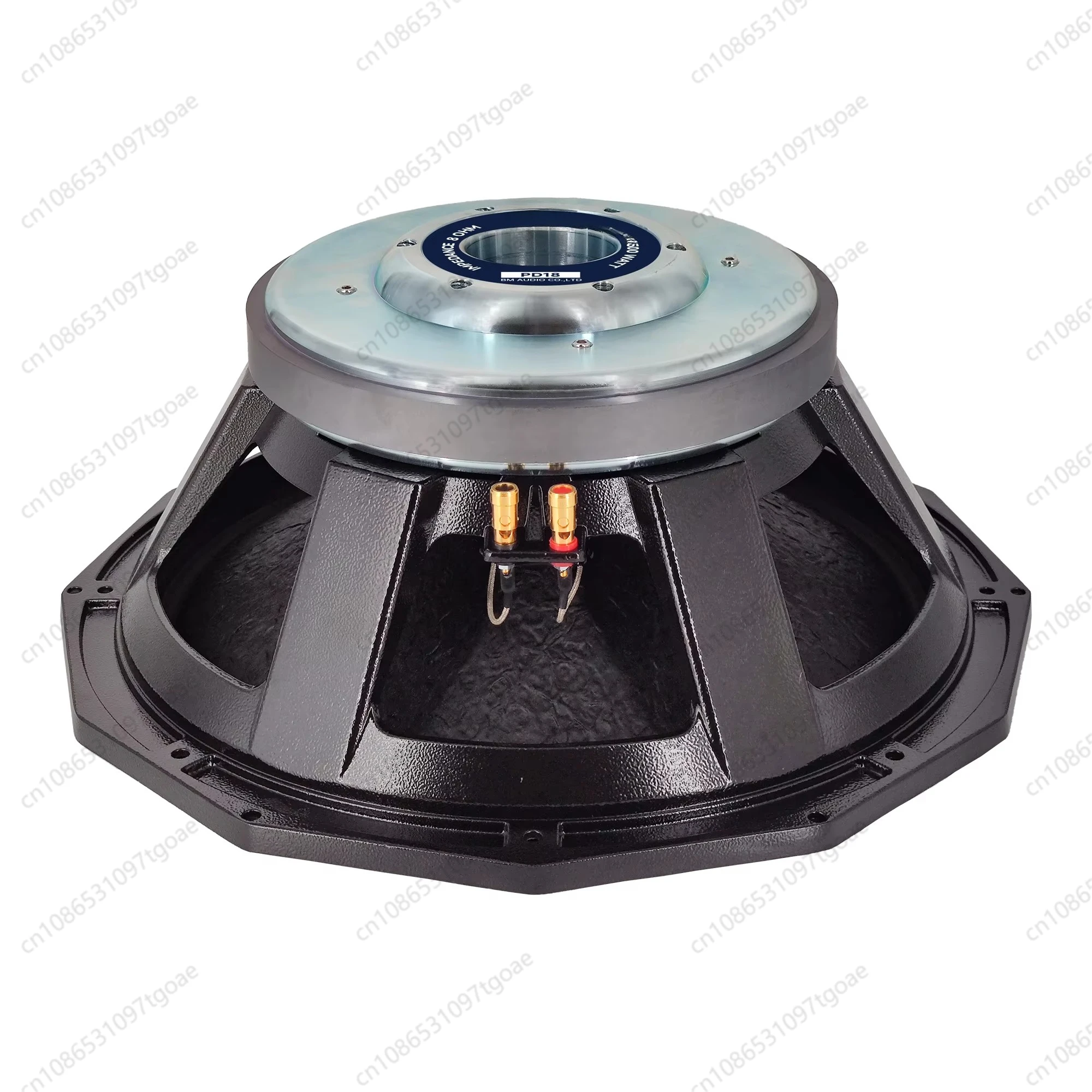 RMS 2000 W professioneller Audio-Subwoofer-Lautsprecher 18 Zoll 280 mm Magnet 5 Zoll Spule 18 Zoll Metallgehäuse Aluminium für Bühne/KTV Image
