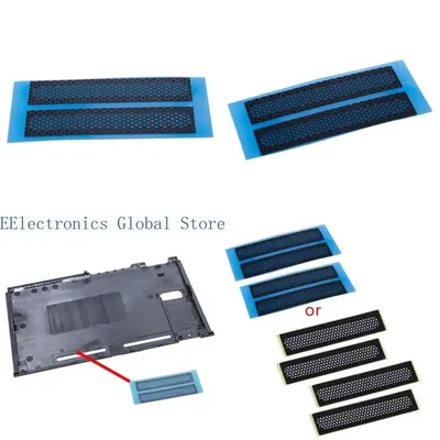462B 4 Pieces Dust Proof Net for N-intendo Switch, Game Coole Replacement L R Air Vents Net Cooler Filter Mesh