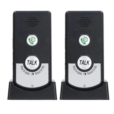 Wireless Voice Intercom Doorbell 2 Way Voice Intercom Long Range Wireless Intercomunicador Long Range Wireless Intercomunicador