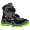 Winterstiefel LOWA "MILO EVO GORE-TEX MID JR", Damen, Gr. 32, limone, grau, Textil, Synthetik, sportlich, Schuhe, wasserdicht, gefüttert, mit Klettverschluss