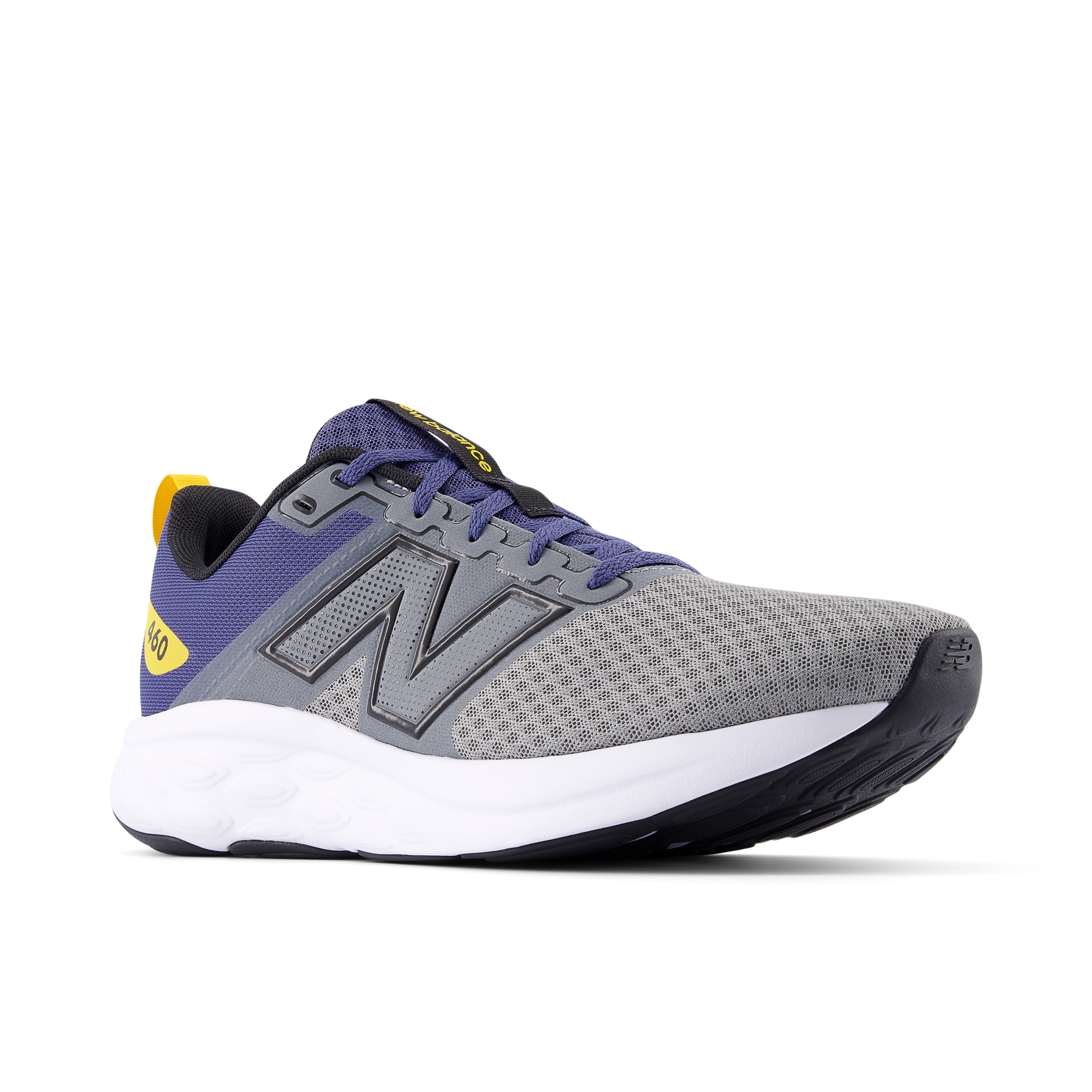 Laufschuh NEW BALANCE "M460", Gr. 40,5, slate grau, d, Synthetik, Textil, sportlich, Schuhe