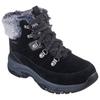 Winterboots SKECHERS "TREGO", Damen, Gr. 37, schwarz, Veloursleder, casual, Schuhe, Chunky Boots, Freizeitschuh, Winterstiefel mit Plateausohle