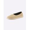 Slipper CASUAL LOOKS, Damen, Gr. 39, gelb (vanille), Textil, sportlich, Schuhe