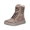 Schnürstiefelette LEGERO "Legero Stiefelette Nubukleder", Damen, Gr. 37,5, rosa, Nubukleder, casual, Schuhe