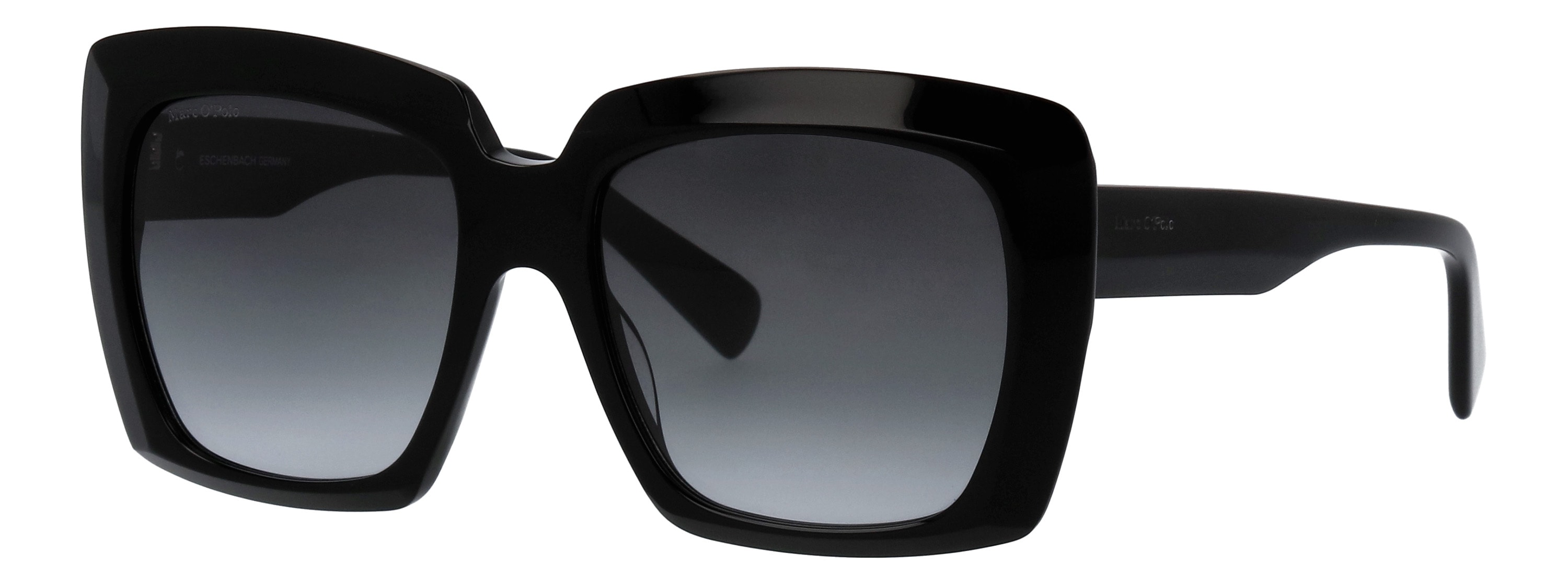 Sonnenbrille MARC O'POLO "506198", Damen, schwarz, Sonnenbrillen, Form Karree/Eckig, Logoschriftzug auf Bügel und Glas, Tritan (TR18) Image