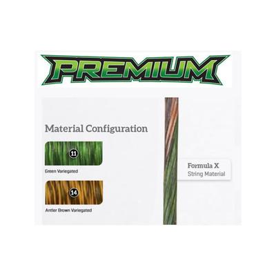 First String Premium String Set Mission Hammer Green/Brown 1503155