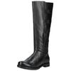 Stiefel ARA "Ara Stiefel Glattleder", Damen, Gr. 40, schwarz, Glattleder, casual, Schuhe