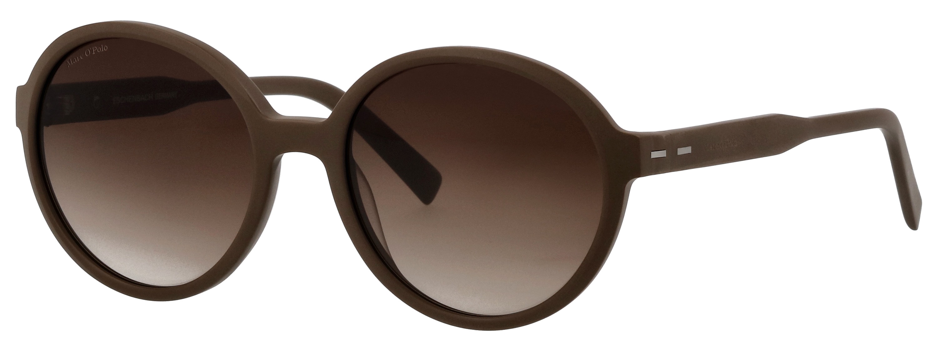 Sonnenbrille MARC O'POLO "506206", Damen, chocolate matt, matt, Sonnenbrillen, Form rund, Verlaufstönung, adc uv 400 Image