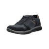 Schnürschuh IMAC "Imac Halbschuhe Nubukleder", Herren, Gr. 43, blau (dunkelblau), Nubukleder, casual, Schuhe