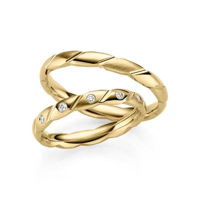 Trauring PHÖNIX "Schmuck, Geschenk, Partnerring, Ehering, Goldring" Gr. 53, gold (gelbgoldfarben), Fingerringe, 53, ohne Zirkonia, Gelbgold 333, 3mm, Made in Germany - wahlweise mit oder ohne Zirkonia Image
