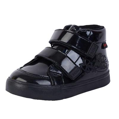 Kickers - "Tovni Hi Stardust" Stiefel für Kinder, Lackleder (Schwarz) Image
