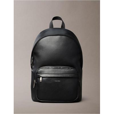 Raised Logo Round Backpack