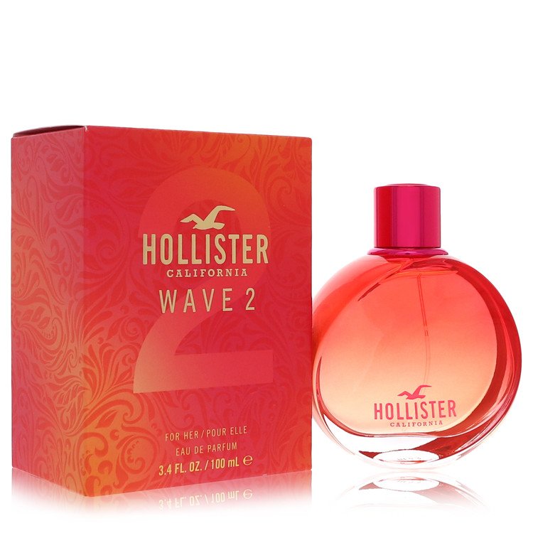 Hollister Wave 2 For Women By Hollister Eau De Parfum Spray (unboxed) 3.4 Oz