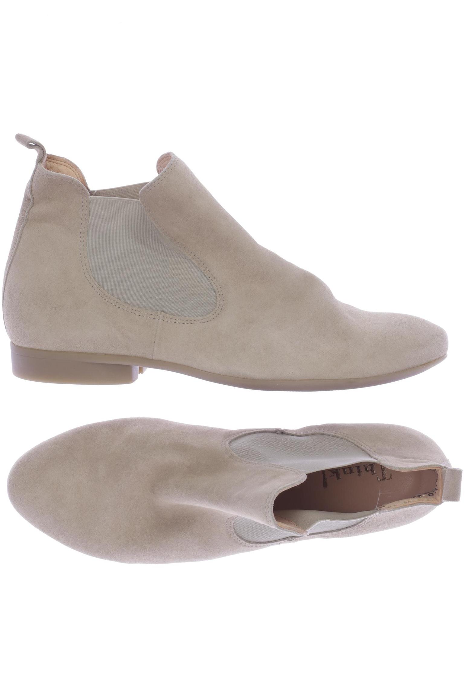 Think! Damen Stiefelette, Gr. 40, cremeweiß, Leder Image