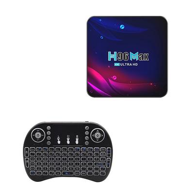 H96 Max V11 RK3318 4K Hd Youtube Google Play 2.4G 5G Wifi BT4.0 Receiver Media Player HDR USB 3.0 4GB 32GB 64GB Smart Android 11 TV Box