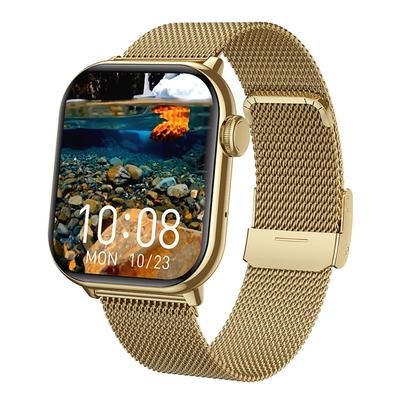 1.85 Large Screen Men Women BT Call Smart Watch 100 Sport Modes Heart Rate Sleep Health Watches Local Music Weather Smartwatch