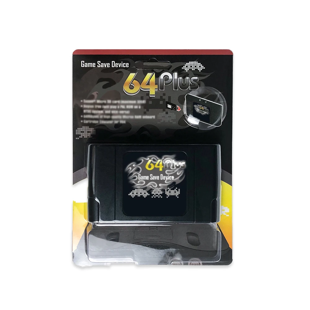 Retro 340 in 1 Game Card for ED64 Plus 64 Bit For N64 Video Game Console NTSC and PAL Game Cartridge with Retail Box
