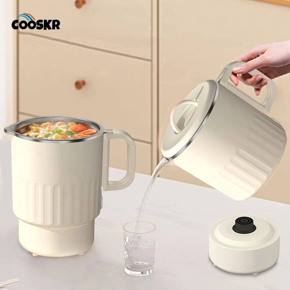 1L Wasserkocher Für Kochendes Wasser Kaffee Milch Tee Topf Faltbare Wasserkocher Home Reise Warmwasserbereiter Thermos Klapp Heizung Wasserkocher Image