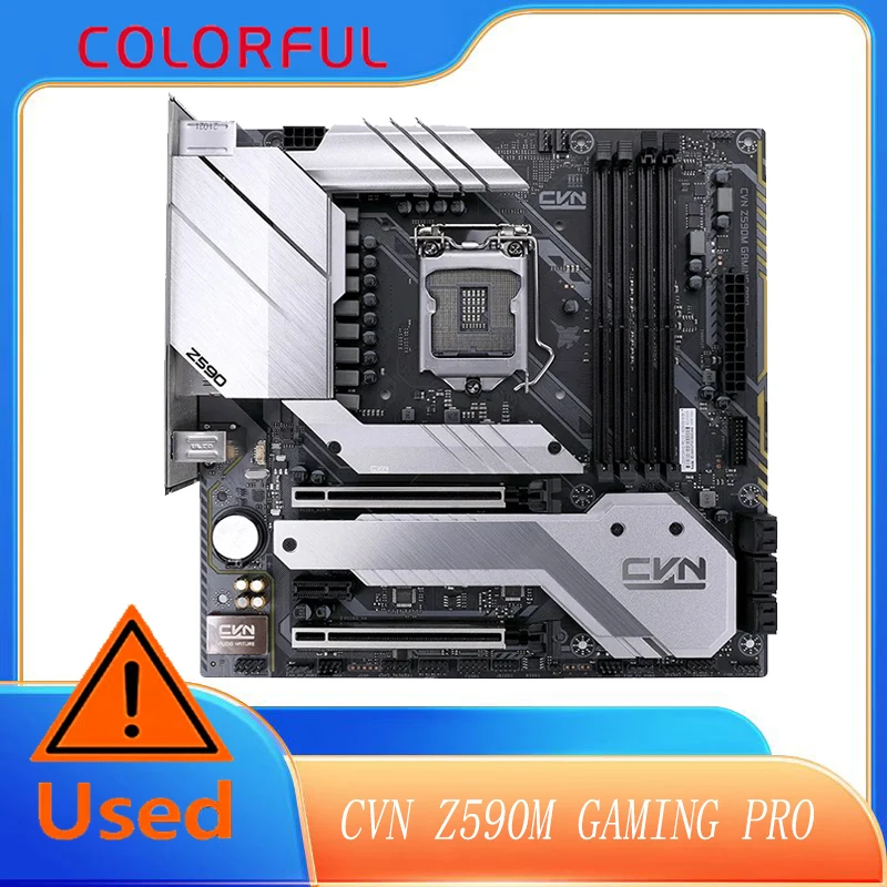 Buntes CVN Z590M GAMING PRO Motherboard Intel Z590 LGA 1200 128 GB DDR4 M-ATX Image