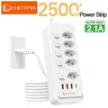 Spina CA svizzera Multitap 1,8 M Prolunga Prese Adattatore filtro Interruttore separato Ciabatta con porte USB C Ricarica