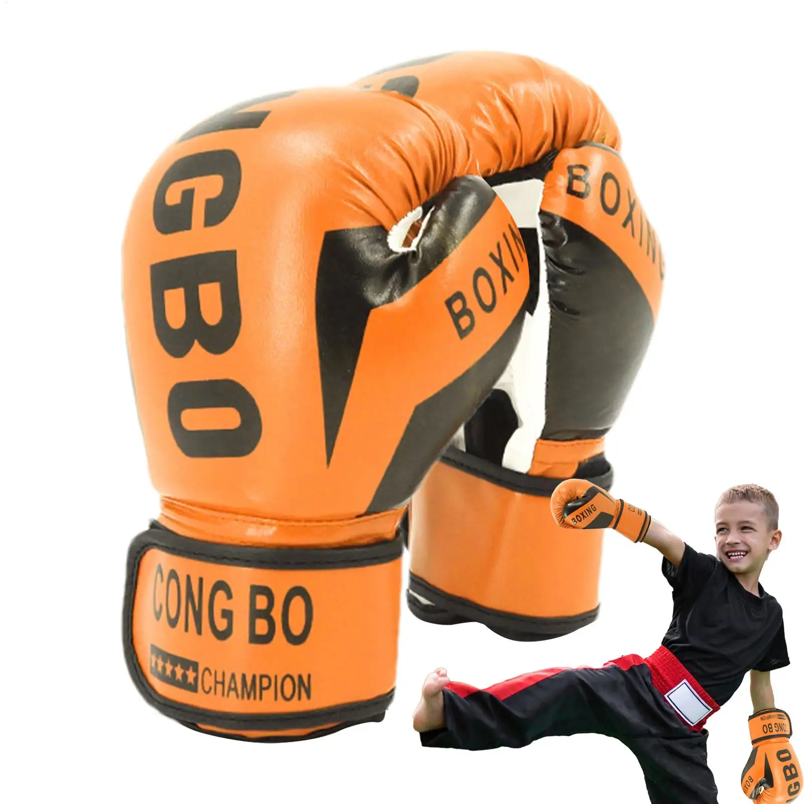 Boxing Gloves Adjustable Training Mitts For Girls Breathable Fight Gloves Soft Boxing Mitts Defender For Kick Boxing