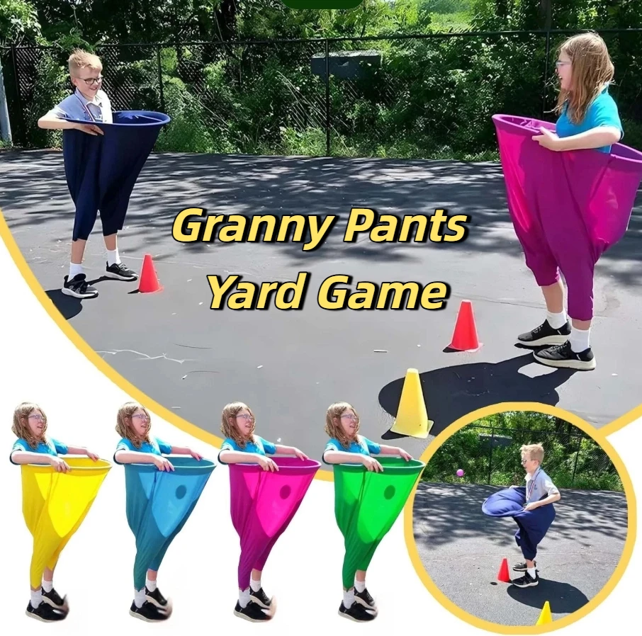 Oma Hosen Party Rush Yard Spiel! Das ultimative Partyspiel für den Hinterhof! Lustige Spiele, Eltern-Kind-Pitching-Spiel, Requisiten und Spielzeug Image