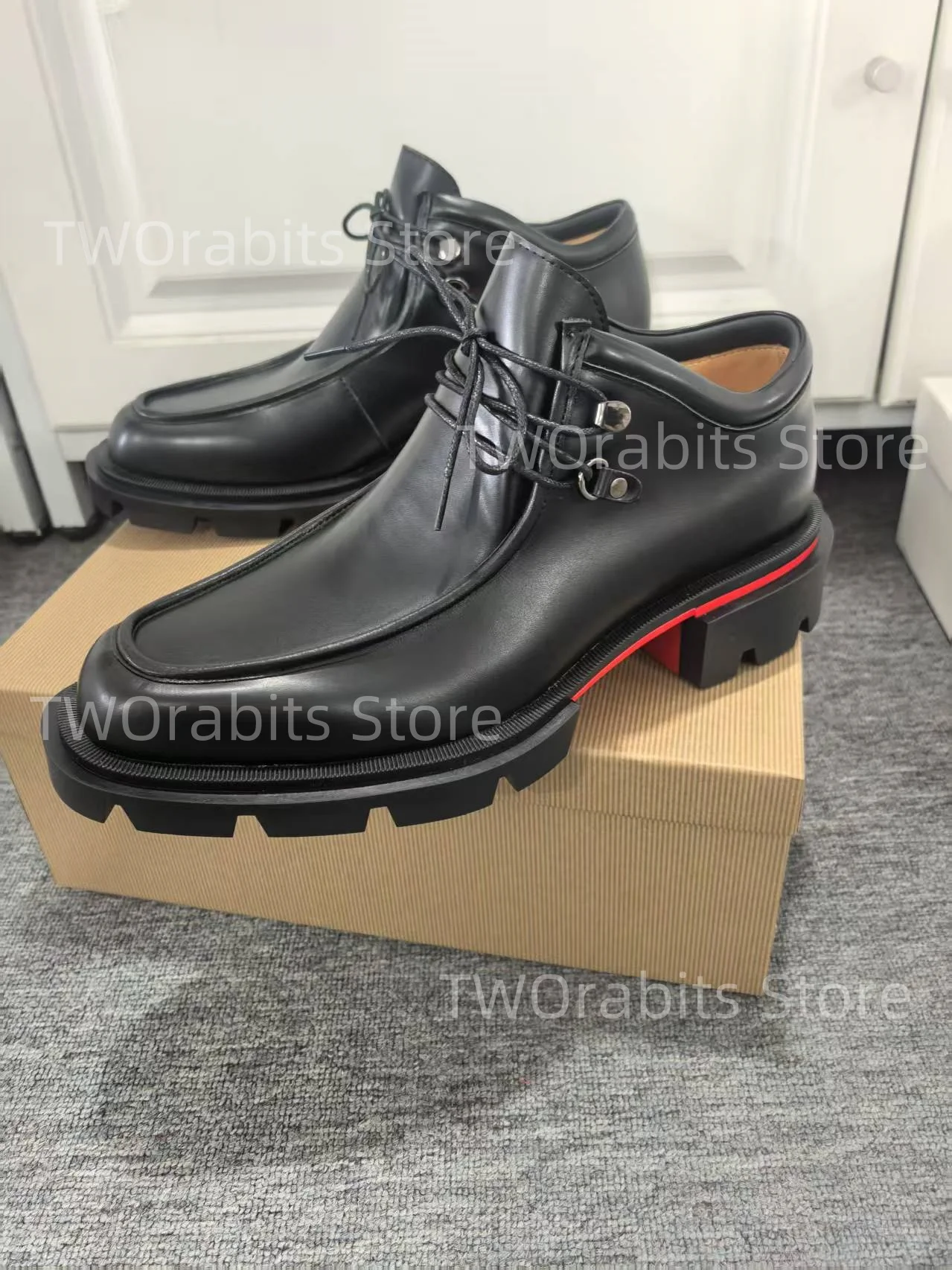 Designer Kleid Schuhe Anzug Loafer Lace Up Zapatos Para Hombre Neue Chaussure Hommes Motorrad Mann Schuhe Schnalle Botas Botines Punk