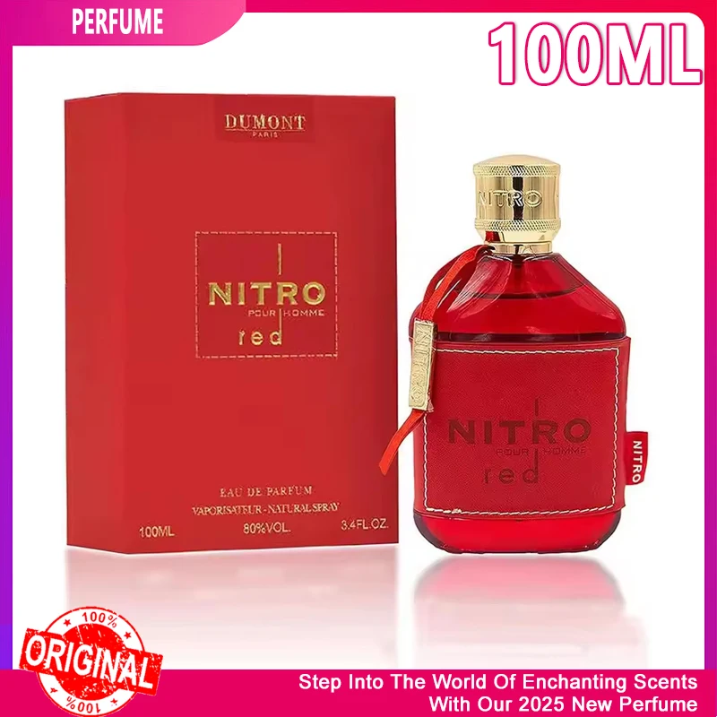 Profumo NITRO ROSSO da 100 ml Profumo da uomo Profumo arabo mediorientale Profumo da uomo Profumo da donna Profumo a lunga durata