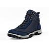 Schnürboots ECCO "Xpedition III", Damen, Gr. 39, blau (marine), Nubukleder, Textil, unifarben, casual, Schuhe, Outdoorschuh, Stiefelette mit wasserabweisender TEX-Membran