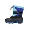 Winterboots KANGAROOS "KANGA-BEAN V", Damen, Gr. 34, navy, blau sky, Synthetik, Textil, sportlich, Schuhe, Snowboots, Winterboots, Winterschuhe, herausnehmbarer Innenschuh