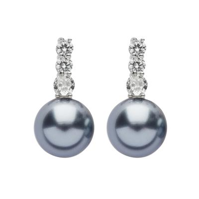 US Polo Assn Jewellery Mila Rhodium-Ohrringe Image
