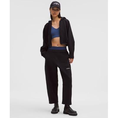 Loungeful Barrel-Leg High-Rise Cropped Pant