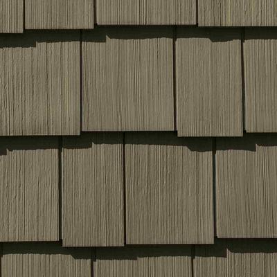 CertainTeed Cedar Impressions Perfection Double 7 Inch Staggered Shingle Siding (1/2 Square) 3G Hearthstone
