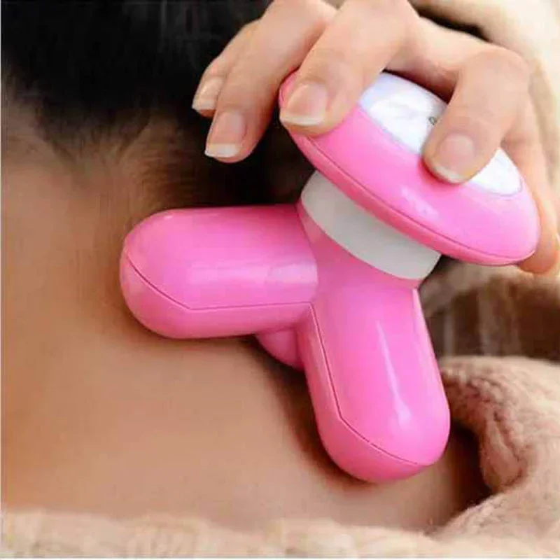 Mini poignée masseur électrique vague de corps Vibration USB Massage Triangle corps santé beauté masseur petit masseur Relax