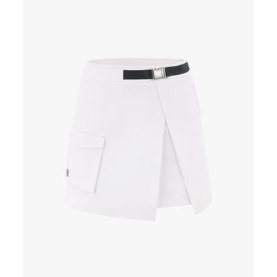 fairliar Buckle belt A-line skirt