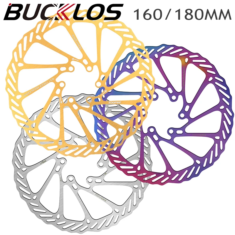 BUCKLOS Bike Brake Disc 160mm 180mm G3 Bicycle Hydraulic Disc Brake Rotor G3CS Road Mountain Bike Brakes Rotor 6bolts Rotors