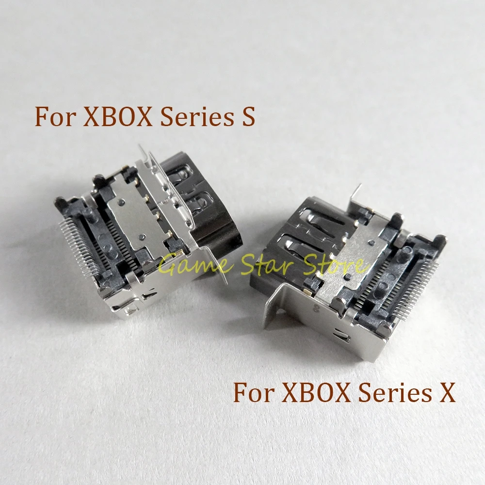 30pcs Original For XBOX Series S X HDMI-compatible Port Socket HD Interface Connector Replacement For Xbox Series XSX XSS