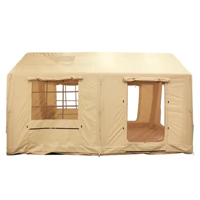Extra Large Waterproof Oxford Cloth Camping Inflatable Tent, 6-8 Person Outdoor Travel Inflatable Tent, 12 ㎡ Inflatable Tent