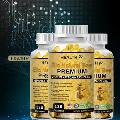 Venom Bee Venom with glucosamine sulfate veneno abeja capsulas
