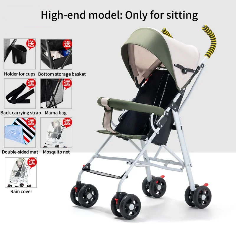 Kinderwagen für 6-36 Monate alte Babys - Kompakter und faltbarer Kinderwagen - Tragbarer Regenschirm-Kinderwagen für Babys - Handlicher Kinderwagen Image