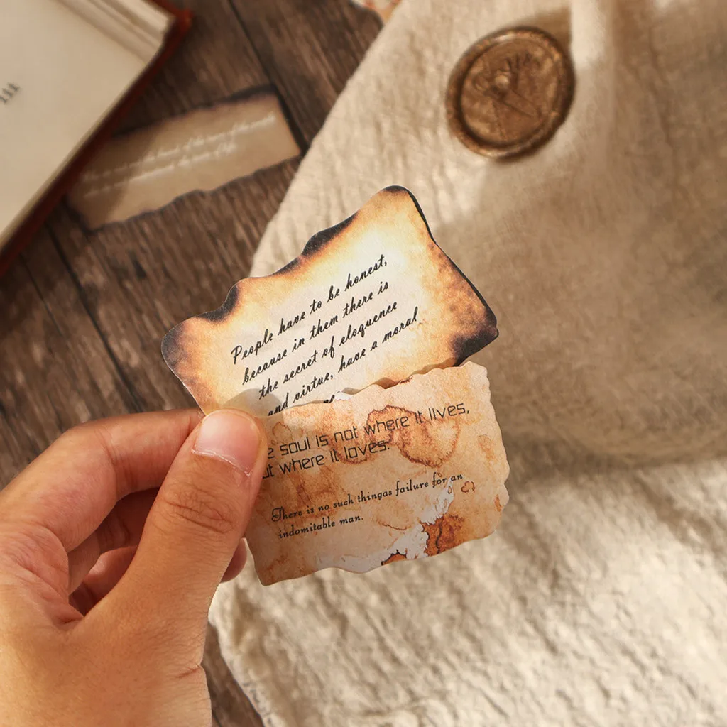 Journamm 30-teiliges Retro-Aufkleberpaket, Handjournal-Aufkleber, DIY-Handjournal, Materialaufkleber, Scrapbook, tägliche Albumaufkleber Image